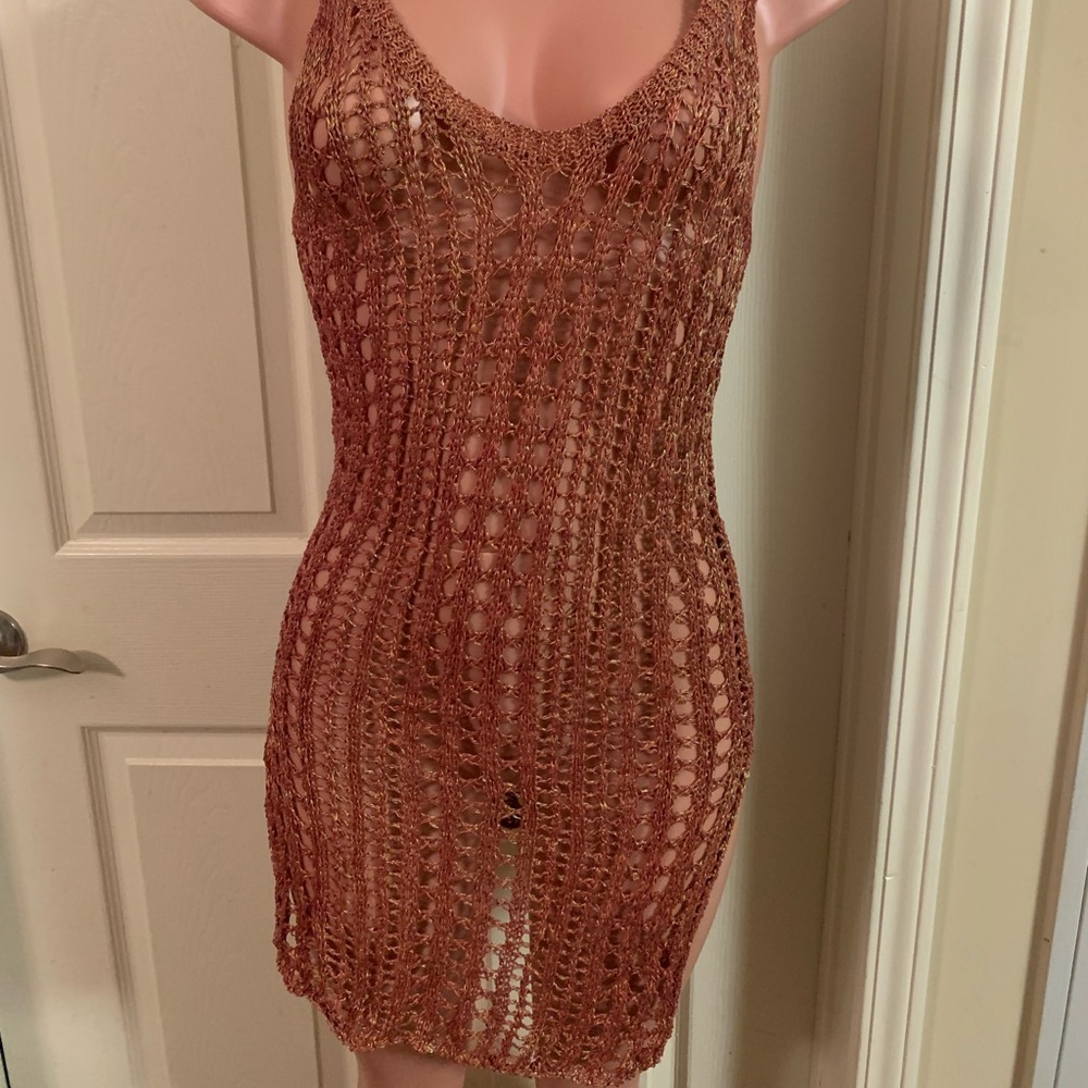 Knit coverup